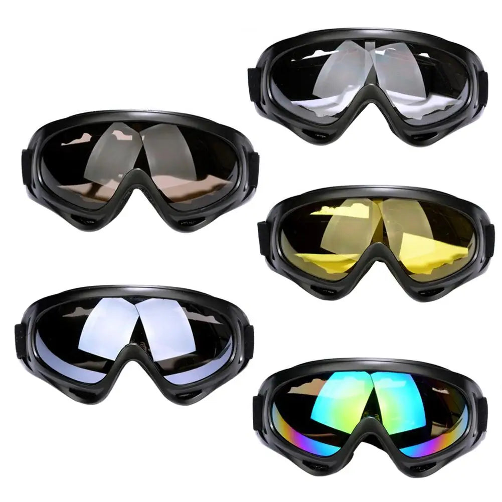 1Pcs Winter Windproof Skiing Glasses Goggles Outdoor Sports Glasses Ski Goggles UV400 Dustproof Motorcycle Cycling Sunglasses