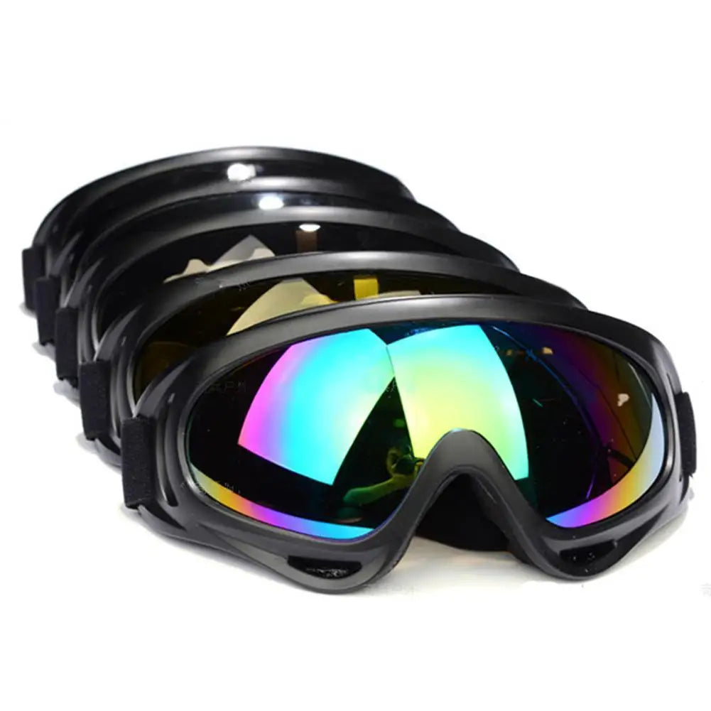 1Pcs Winter Windproof Skiing Glasses Goggles Outdoor Sports Glasses Ski Goggles UV400 Dustproof Motorcycle Cycling Sunglasses